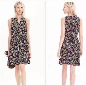 Banana Republic Floral Layered Dress L